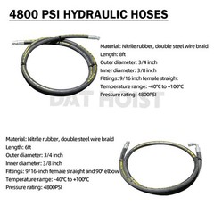 10 Ton Hydraulic Scissor Hoist Kit Short Lower Arm-Fits 12–16′ Dump Bodie DH-520
