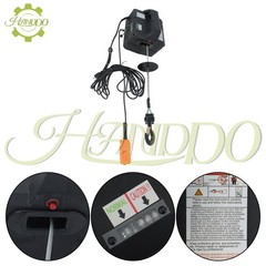 3-in-1 Electric Hoist 1100LBS Dual Remote Overload Protection For Garage