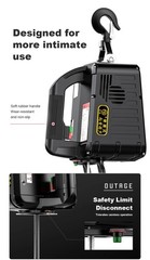 Electric Hoist 220V Portable Lifting Device for Domestic Use – Compact Model