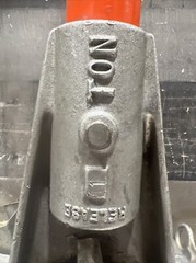 Chance Hoist 1 Ton Hot Stick Ratcheting Strap Hoist. Item ID #52 Used Surplus
