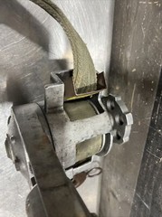 Chance Hoist 1 Ton Hot Stick Ratcheting Strap Hoist. Item ID #39. Used Surplus