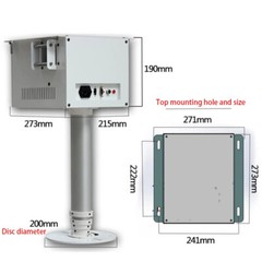 110V Projector lifting hanger control support Telescopic column Lifter