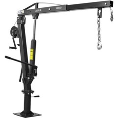 Hydraulic Pickup Truck Crane Hoist Jib Crane 2000 lbs 360° Swivel Hoist Lift