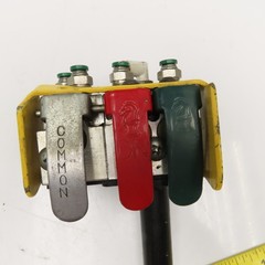 Knight BPA9111B 3 Button Pneumatic Control Handle Hoist Pendant Valve 1/4″ NPT