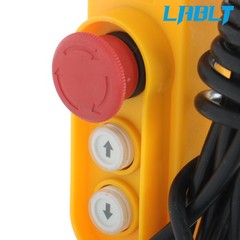 LABLT PA200 440lbs Electric Hoist with 14 FT Wired Remote Control 110V Motor