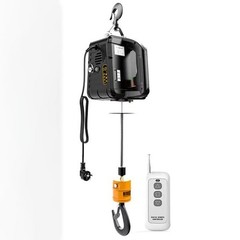 Portable Mini Hoist Home Use Lifting Machine Micro Electric Hoist 220V