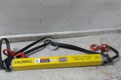 Caldwell 36E 30 to 58 In Spread 7,000 Lb Working Load Limit Battery Lifting Beam