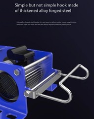 Compact Wire Rope Remote-Controlled Electric Hoist Quick-Lifting Crane Winch