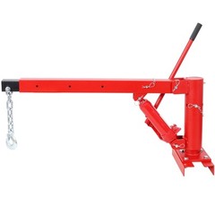 Hydraulic 1000LBS Pickup Truck Crane 360° Swivel Hoist Lift 38″-58″ for Factory