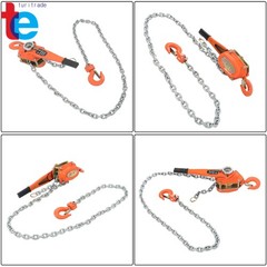 6600lb Capacity 10ft Manual Lever Block Steel Chain Hoist Wrench Hoist G80 Chain