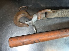 Chance Hoist 1 Ton Hot Stick Ratcheting Strap Hoist. Our #11
