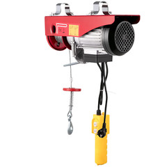 110V Electric Chain Hoist With Wireless Remote Control 1320LBS 600KG Overhead Ga