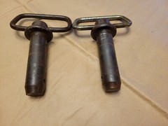PAIR VINTAGE MANHOLE / STREET DRAIN / SEWER COVER LIFTER TOOLS / STEAMPUNK