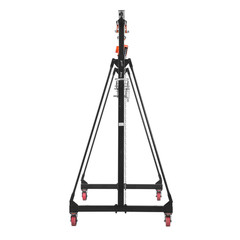 Adjustable Gantry Crane 2200lb Portable Shop Hoist w/ Trolley Lift