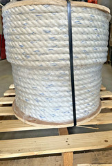 Rope 1″ x 600′ Polydac Poly Dacron Combo MTC Dock Line and Anchor Climbing Rope