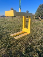 Caldwell 95-10-48 Fixed Fork Pallet Lifter 10 Ton 20K Cap 48″ L x 10″ W Forks