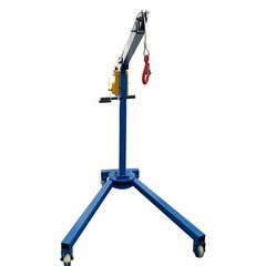 Folding Elevator 1100LBS Hand Lift Crane Hoist Winch for Loading Lifting