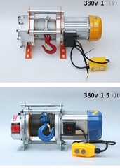 Hoist Winch 1 Ton Construction and Renovation Small Crane Fast Lifter
