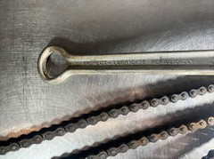 A.B. Chance 3/4 Ton Ratchet Link Chain Hoist. Item ID 2