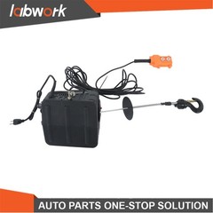Labwork 3-in-1 Electric Hoist Winch Crane 1100LB Dual Remote Overload Safety