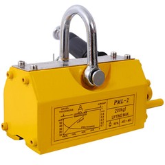 Permanent Magnetic Lifter with Release 440lbs Capacity Neodymium Hoist Lifting