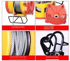 Electric Hoist Xiao Jingang 220V Suspended Anti-Disengagement Hook Lifter