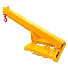 4400LB/ 2T Mobile Crane Lifting Hoist Jib Boom Forklift Telescopic Loader 63-98″