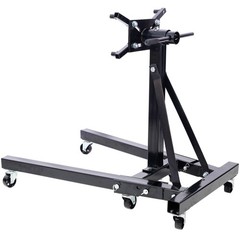 Folding Engine Stand 2000 LBS Capacity Motor Hoist 360 Degree Adjustable Mounti