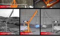 Household Single-phase Electric Hoist 220V Small Motor Fast Clutch Lift Winch