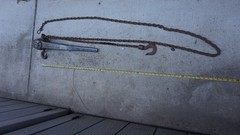 CHISHOLM-MOORE HOIST DIVISION, MODEL B 40825 Puller CM 3/4 TON , Chain