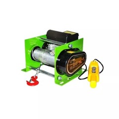 Electric Winch 30M Steel Wire Rope Windlass Elevator Household Building Crane