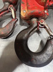 Coffing Hoist 1 Chain-1 1/2 Ton 2 Chain-3 Tons Chain Hoist Used Surplus