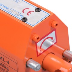 Permanent Magnetic Lifter 880lbs/400kg Capacity 2.5 Safety Factor Lifting Magnet