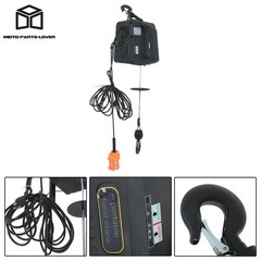 3-in-1 Electric Hoist 1100LBS Dual Remote Overload Protection for Garage