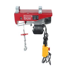 440lbs/ 200kg Electric Hoist with 14 FT Wired Remote Control 110V 510W Motor