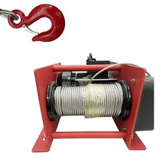 Small Electric Hoist Windlass 220V Material Handling Elevator 30m 400-800kg