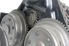 Yale 509150-1 2 Ton Hoist Chain Geared Beam Trolley 40A 600V Pickup Collector