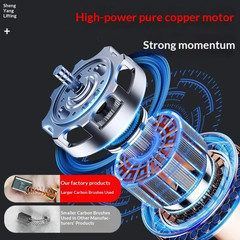 Upgrade Electric hoist Portable electric hand winch traction block electric stee