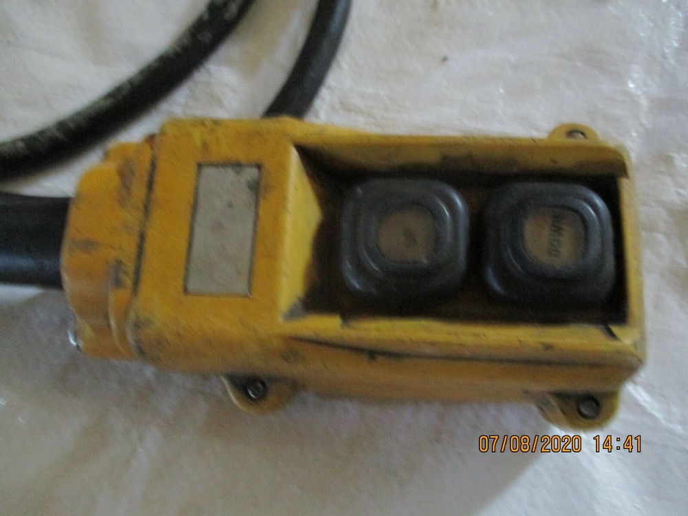 CM MOTOR PICKLE used chain hoist remote switch Lodestar Prostar to bare wire