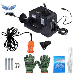 2-in-1 1100 lbs Electric Hoist Winch, 1500W Portable Power Winch Crane 13 ft/min