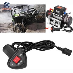 Universal For Car Off Electric Winch Remote Control With 9.2ft Cable HighQuality