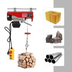 480W Electric Hoist Ceiling Pulley Overhead Crane Winch Lifting Engine Crane