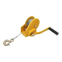 330lbs Air Conditioner Lifting Tool 49ft Cable Crane Lift Winch A/C Installation