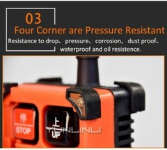 220v Electric Wireless Remote Control Switch Small Crane Hoist Winch Controller
