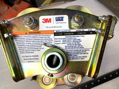 3M DBI-SALA 2103143 Adjustable Width Beam Trolley 3″ to 8″ Flange – New
