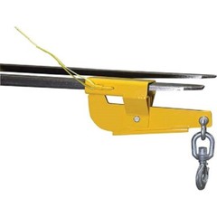 NEW! Auto-Tension Single Fork Forklift Hook 4000 Lb Swivel Hook!!