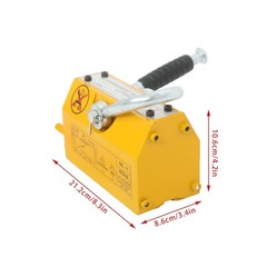 880 lbs/400 kg Magnetic Lifter Lifting Magnet 2.5 Safety Factor Neodymium Hoist
