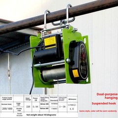 Automatic Two-phase Electric Hoist Crane Remote Control Hanging Lifting Winch