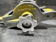 Chance Hoist 1 Ton Hot Stick Ratcheting Strap Hoist. Item ID #23. Used Surplus