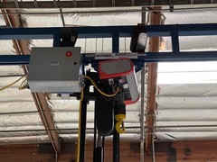 KONE Gorbel Adjustable 18 Ft Height Gantry Crane 2 Ton 4000 LBS 16 FT Span Hoist